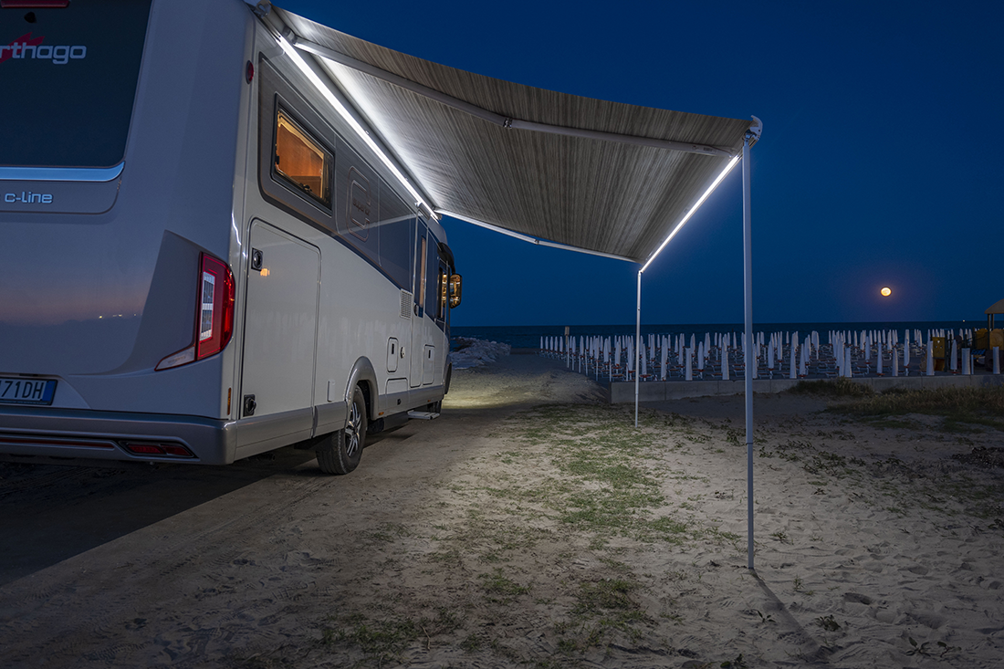 LED-Beleuchtung für die Caravan-Sackmarkise - MyCaravanGuide